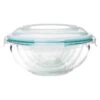 10-Piece Glass Salad Bowl With Locking Lid -Cheap Cookware Store 10 piece glass salad bowl with locking lid