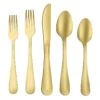 20-Piece Bayley Flatware Set, Champagne Gold -Cheap Cookware Store 20 piece bayley flatware set champagne gold