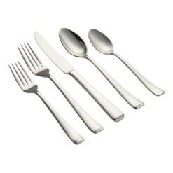 20-Piece Dexter Mirrored Satin Flatware Set