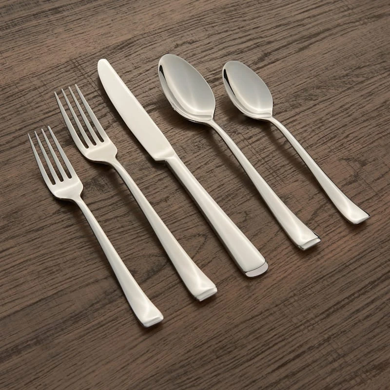 20-Piece Dexter Mirrored Satin Flatware Set 10 20-Piece Dexter Mirrored Satin Flatware Set - Image 8