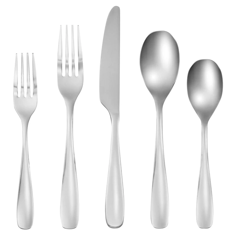20-Piece Eliana Mirror Flatware Set 3 20-Piece Eliana Mirror Flatware Set
