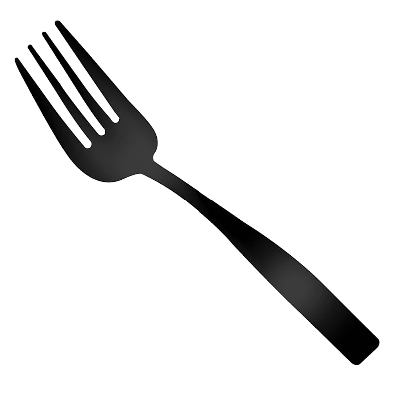 3-Piece Percy Serving Utensil Set, Satin Black 4 3-Piece Percy Serving Utensil Set, Satin Black - Image 2