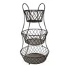 3-Tier Bronze Wire Fruit Basket -Cheap Cookware Store 3 tier bronze wire fruit basket