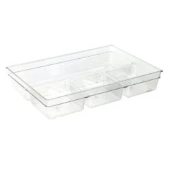 4-Compartment Rain Organizer Tray