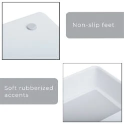 5-Compartment Clear Drawer Organizer -Cheap Cookware Store 5 compartment clear drawer organizer 9