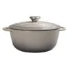 5-Quart Enameled Cast Iron Dutch Oven, Grey