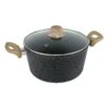 5-Quart Speckled Non-Stick Dutch Oven, Black