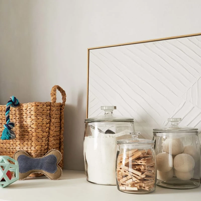 Arlo Glass Canister, Medium 4 Arlo Glass Canister, Medium - Image 2