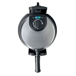 Belgian Waffle Maker, Black -Cheap Cookware Store belgian waffle maker black 2