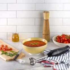 Bella Immersion Blender With Whisk Attachment, Black -Cheap Cookware Store bella immersion blender with whisk attachment black 5