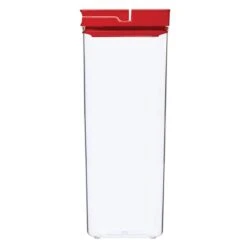 Bistro 12-Piece Airtight Food Storage Container Set, Red -Cheap Cookware Store bistro 12 piece airtight food storage container set red 2