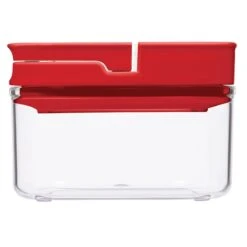Bistro 12-Piece Airtight Food Storage Container Set, Red -Cheap Cookware Store bistro 12 piece airtight food storage container set red 4