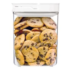 Bistro 12-Piece Airtight Food Storage Container Set, White -Cheap Cookware Store bistro 12 piece airtight food storage container set white 5