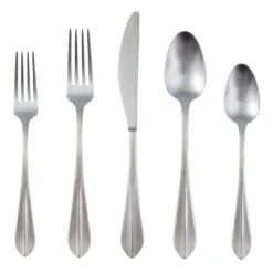 Bistro 20-Piece Greenpond Satin Flatware Set