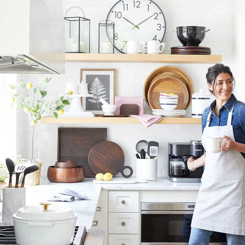 Bistro Marbled Stoneware Utensil Holder 6 Bistro Marbled Stoneware Utensil Holder - Image 4