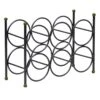Bistro Two-Tone Metal Wine Rack