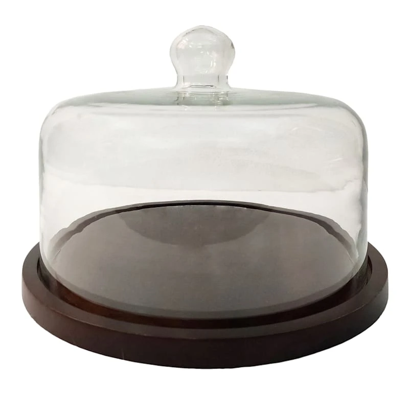 Bistro Wooden Cheese Board With Dome 2 Bistro Wooden Cheese Board With Dome