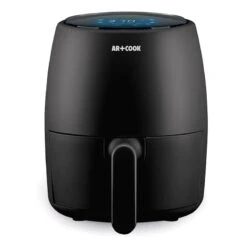 Black Air Fryer, 2qt