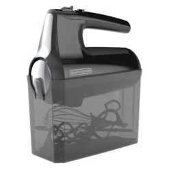 Black & Decker Helix 5-Speed Hand Mixer, Black -Cheap Cookware Store black decker helix 5 speed hand mixer black 2