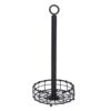 Black Iron Wire Grid Pattern Paper Towel Holder -Cheap Cookware Store black iron wire grid pattern paper towel holder