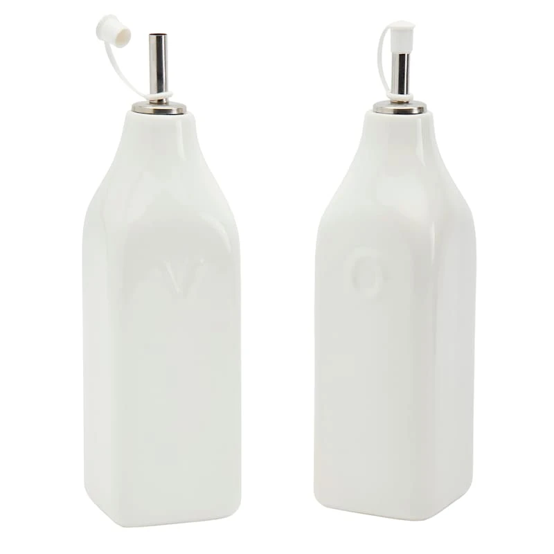 Blanc De Blanc Oil & Vinegar Set 4 Blanc De Blanc Oil & Vinegar Set - Image 2