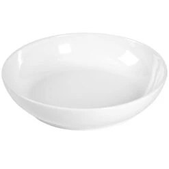 Blanc De Blanc Round Pasta Bowl