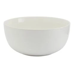 Blanc De Blanc Round Serving Bowl, 9.5"
