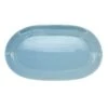Blue Glazed Stoneware Oval Platter, 14" -Cheap Cookware Store blue glazed stoneware oval platter 14