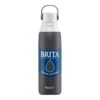 Brita Premium Filtering Stainless Steel Carbon Water Bottle, 20oz -Cheap Cookware Store brita premium filtering stainless steel carbon water bottle 20oz