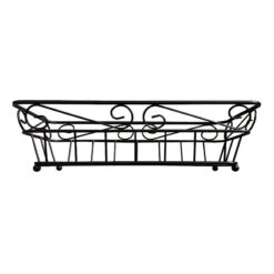 Bronze Scroll Bread Basket