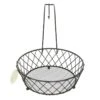 Brown Wire Fruit Basket With Banana Hanger 2 Brown Wire Fruit Basket With Banana Hanger -Cheap Cookware Store brown wire fruit basket with banana hanger