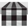 Buffalo Plaid Cotton Table Runner, 72" -Cheap Cookware Store buffalo plaid cotton table runner 72