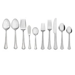 Capri Frost Silver Flatware Set