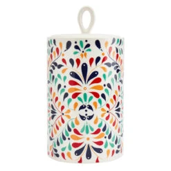 Carmine Multicolor Canister, Large