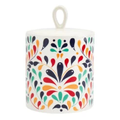 Carmine Multicolor Canister, Small