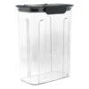 Charcoal Airtight Food Storage With Flip-Top Lid, 90oz