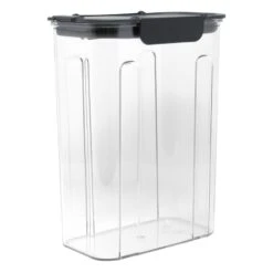 Charcoal Airtight Food Storage With Flip-Top Lid, 90oz