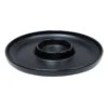 Crosby St Black Ceramic Chip & Dip Platter, 13" -Cheap Cookware Store crosby st black ceramic chip dip platter 13