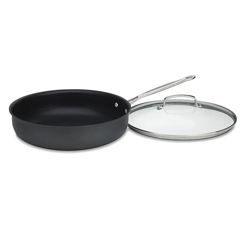 Cuisinart Skillet Deep Fry With Cover, 12" 3 Cuisinart Skillet Deep Fry With Cover, 12"