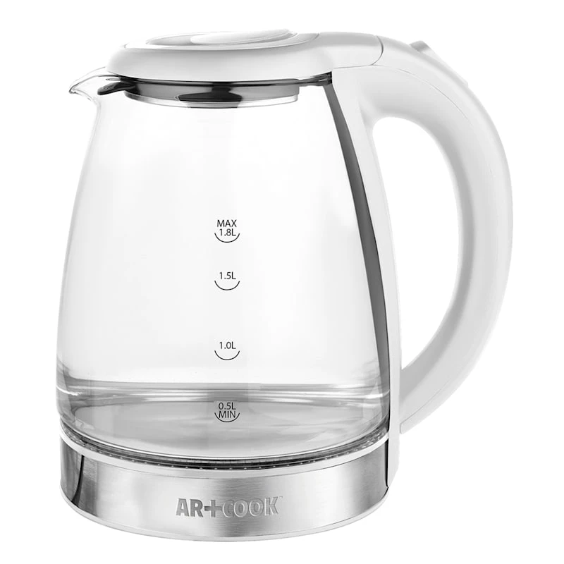Electric Tea Kettle, White 4 Electric Tea Kettle, White - Image 2