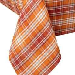 Fall Plaid Table Cloth -Cheap Cookware Store fall plaid table cloth 2