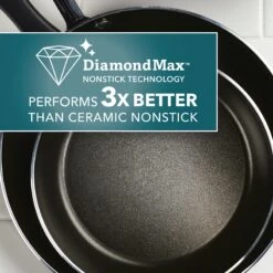 Farberware Cookstart Diamondmax Non-Stick Silver Jumbo Cooker, 6qt -Cheap Cookware Store farberware cookstart diamondmax non stick silver jumbo cooker 6qt 5