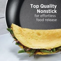 Farberware Designs Non-Stick White Marble-Look Deep Skillet & Lid, 12" -Cheap Cookware Store farberware designs non stick white marble look deep skillet lid 12 2