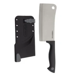 Farberware EdgeKeeper Black Cleaver Knife, 6"