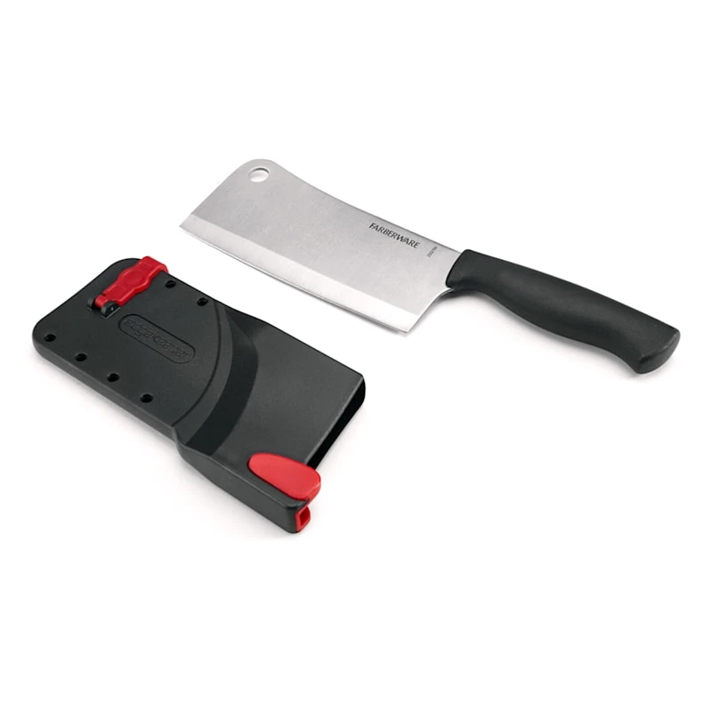 Farberware Edgekeeper Cleaver With Self-Sharpening Sleeve, 6" 5 Farberware Edgekeeper Cleaver With Self-Sharpening Sleeve, 6" - Image 3