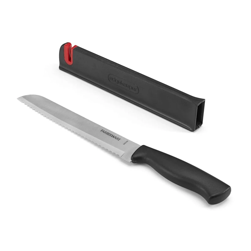 Farberware Edgekeeper Stainless Steel Bread Knife, 8" 4 Farberware Edgekeeper Stainless Steel Bread Knife, 8" - Image 2