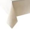 Faro Ivory Tablecloth, 60x104
