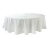 Faro Round White Tablecloth, 70" 1 Faro Round White Tablecloth, 70" -Cheap Cookware Store faro round white tablecloth 70