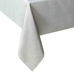 Faro Silver Tablecloth, 60x104