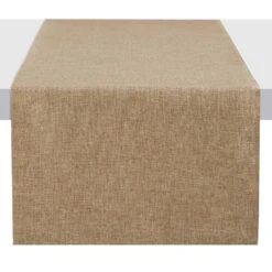 Flax Tweed Table Runner, 80"